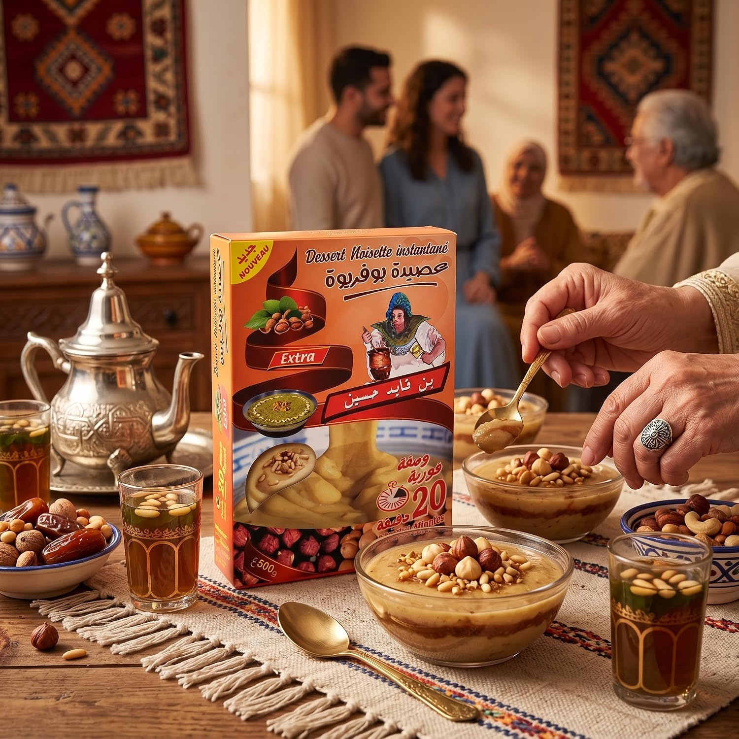 Ben Gaid Hassine Assida Zgougou Noisette (500g)