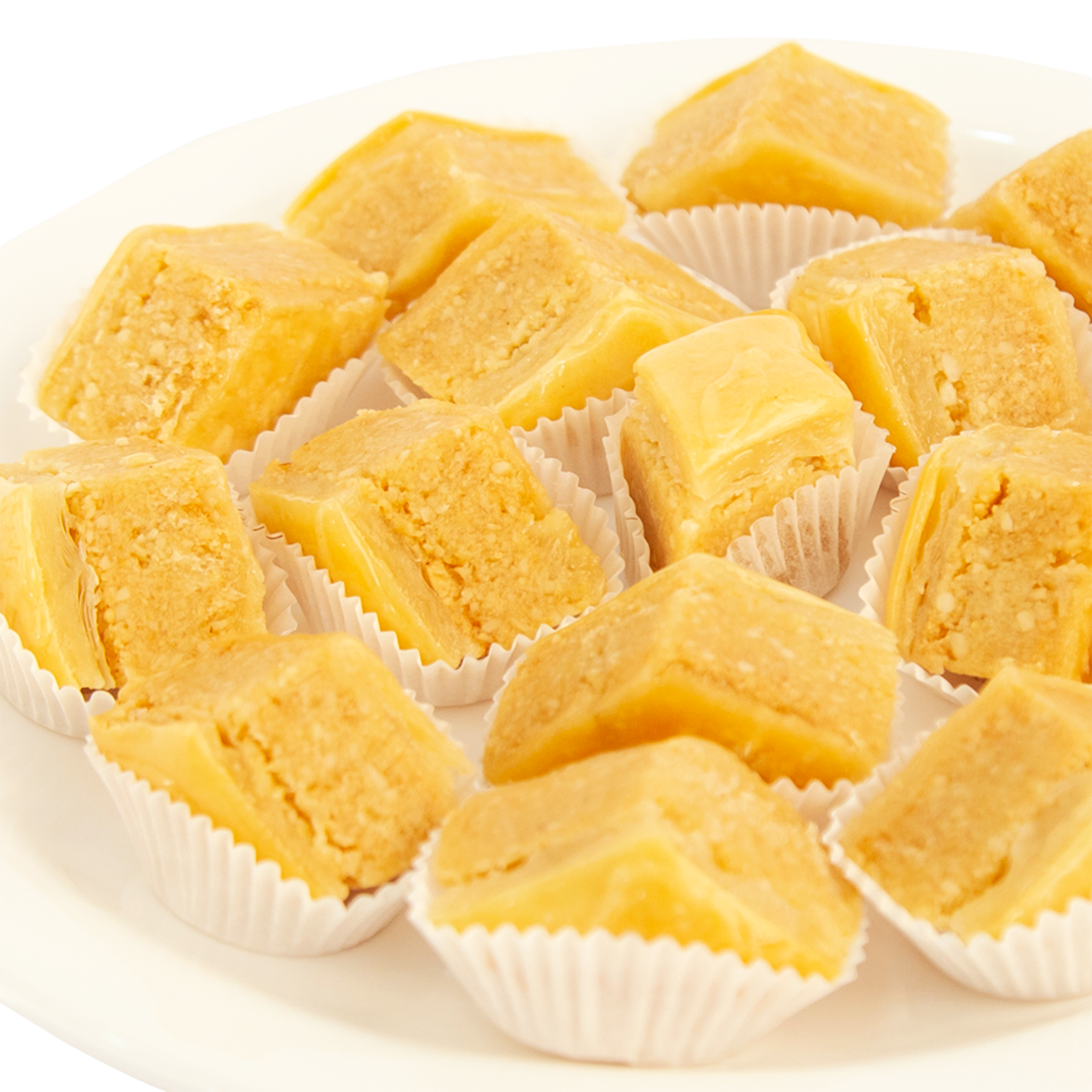 Almond baklava Tunisian baklawa amande pieces in gift box