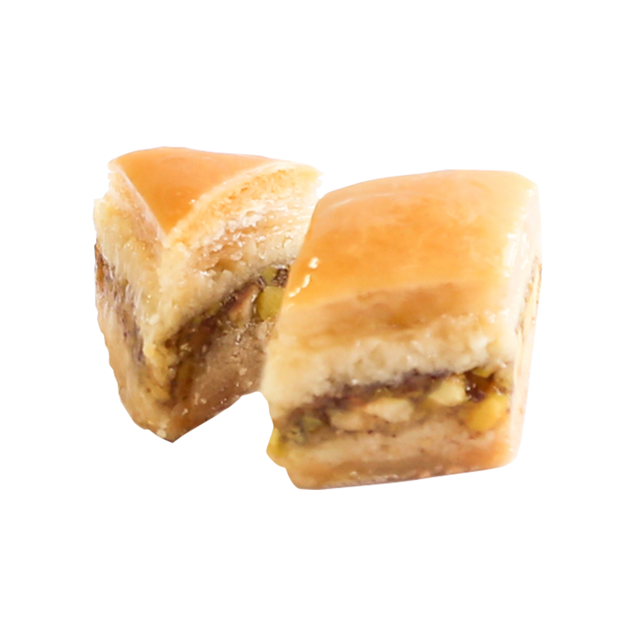 Baklava Fekia Tunisian nut baklava pieces in 450g box by Masmoudi Gourmet