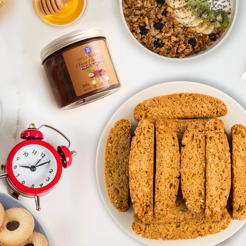 Croquant Tunisian caramelized nut brittle bars 700g