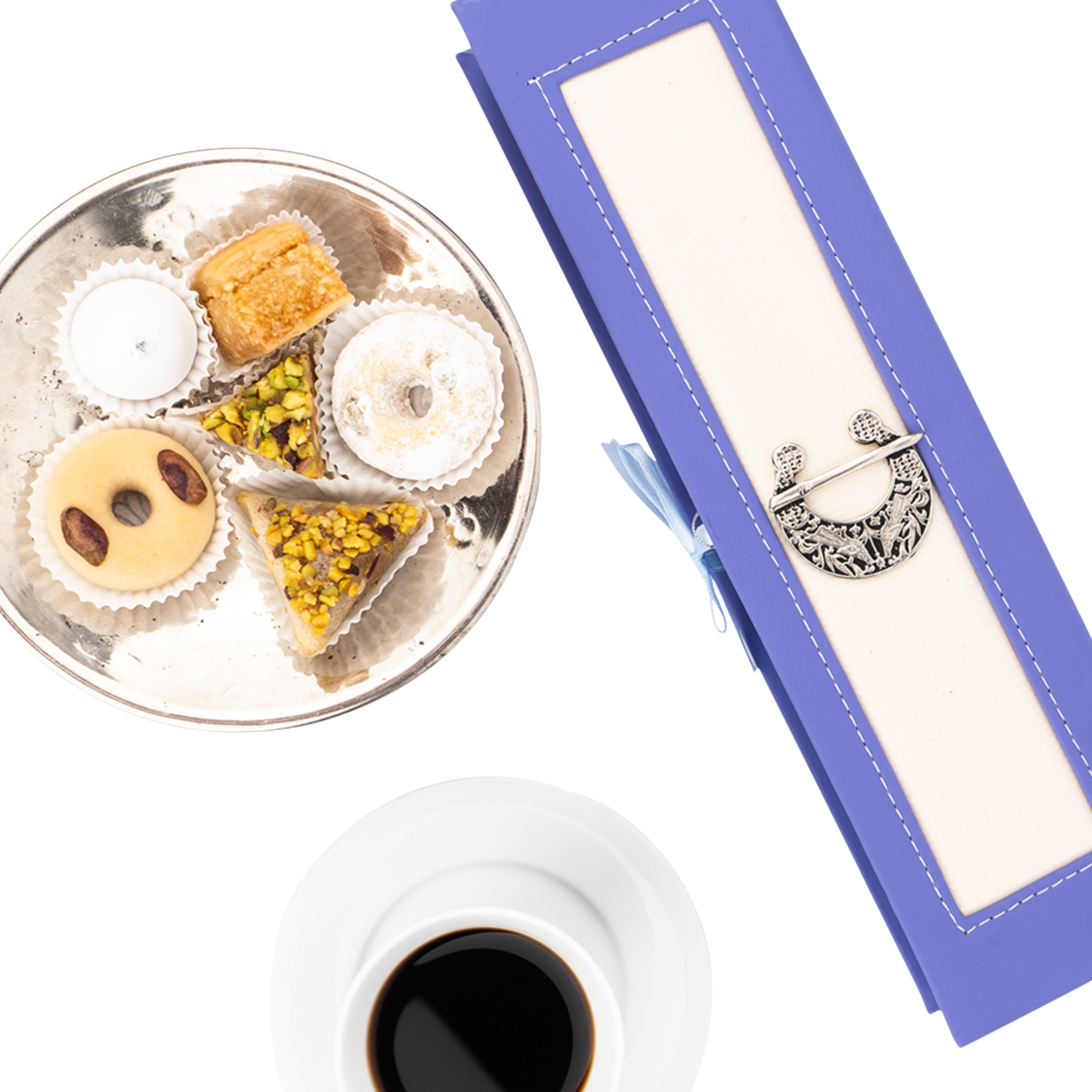 Etui violette 6 pieces