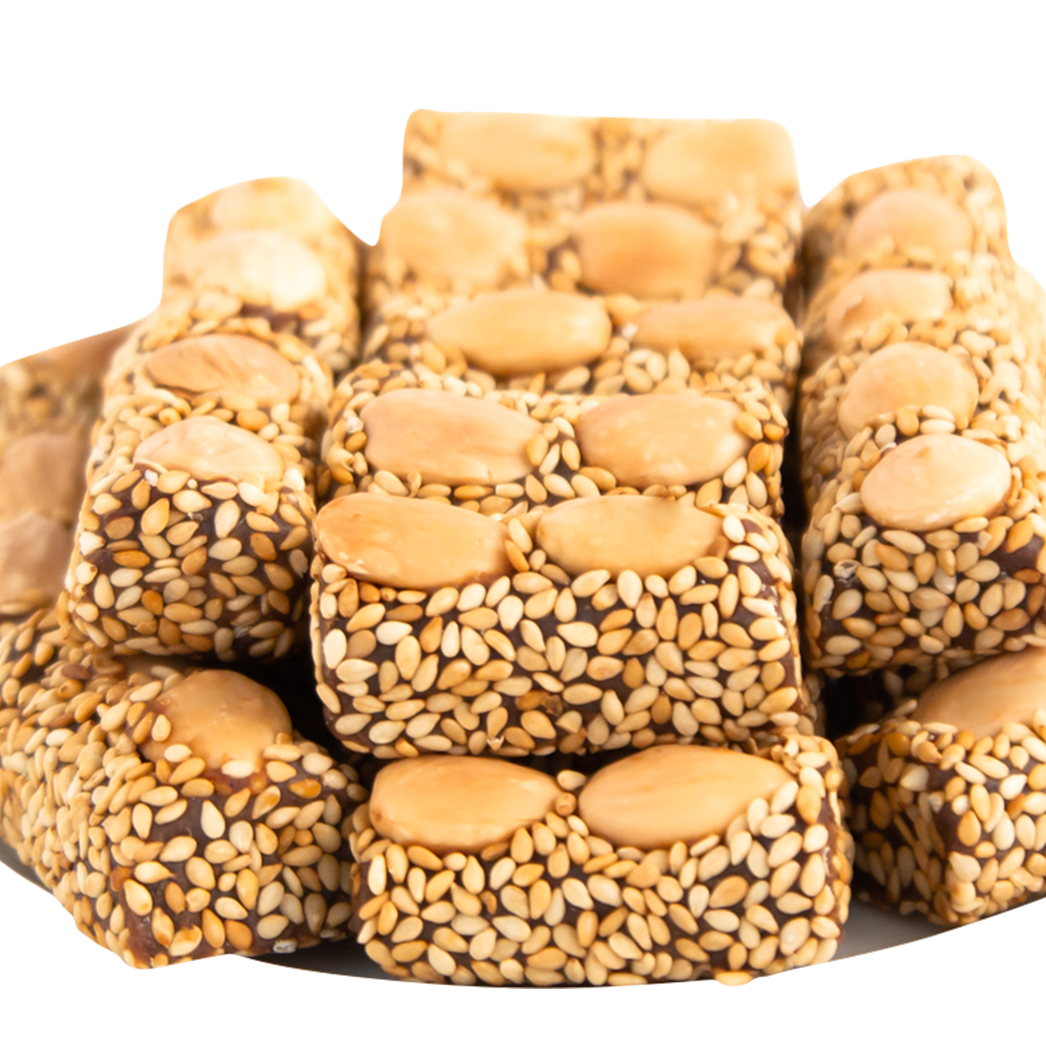 Laklouka Tunisian pistachio and sesame halva dessert 400g