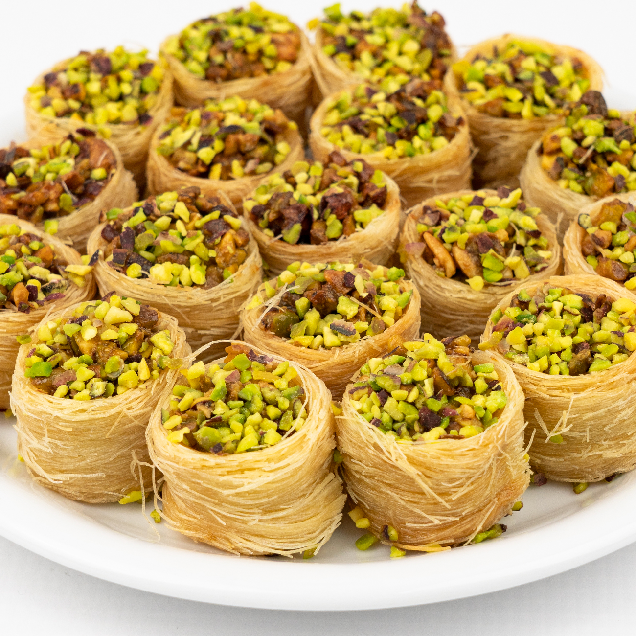 Nid Ktaeif Pistachio 300g | Tunisian Pistachio Pastry