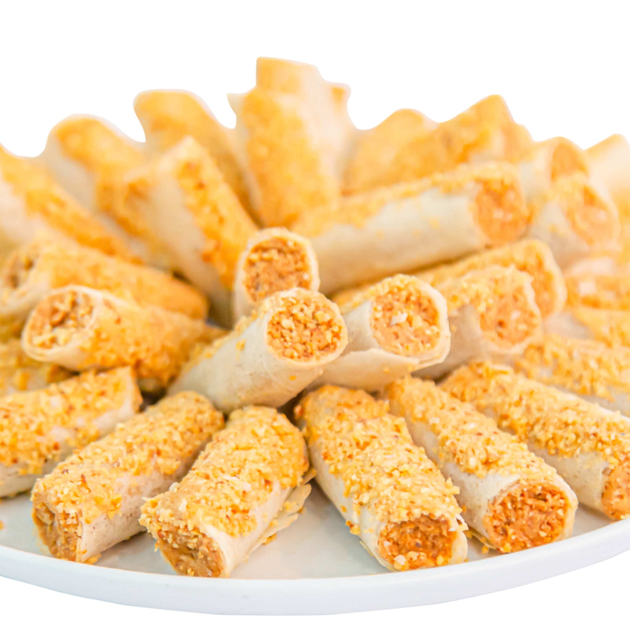 Tunisian bryouettes almond and pistachio pastry cigars 400g