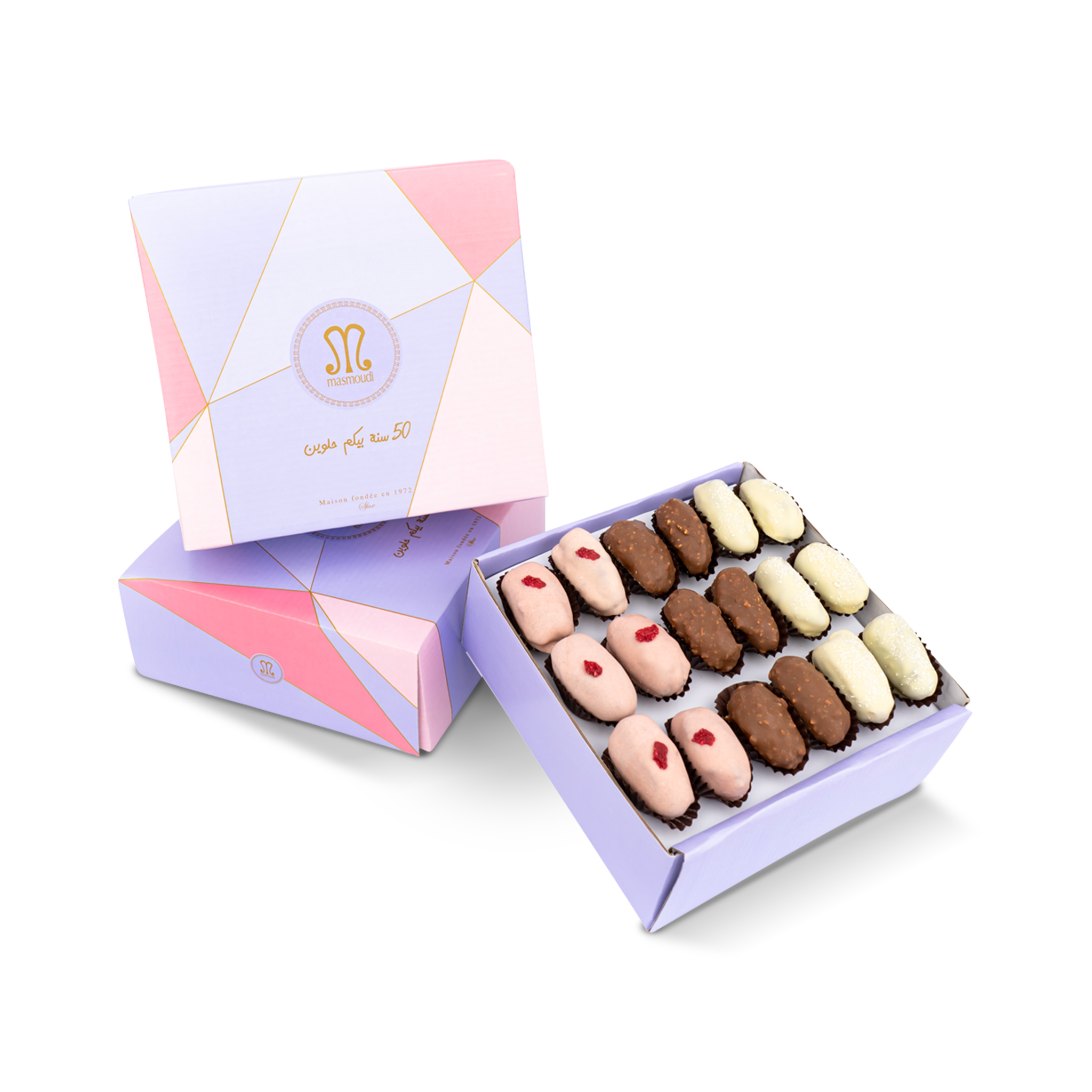 Crunchy Dates – Coated Tunisian Date Bites 500g