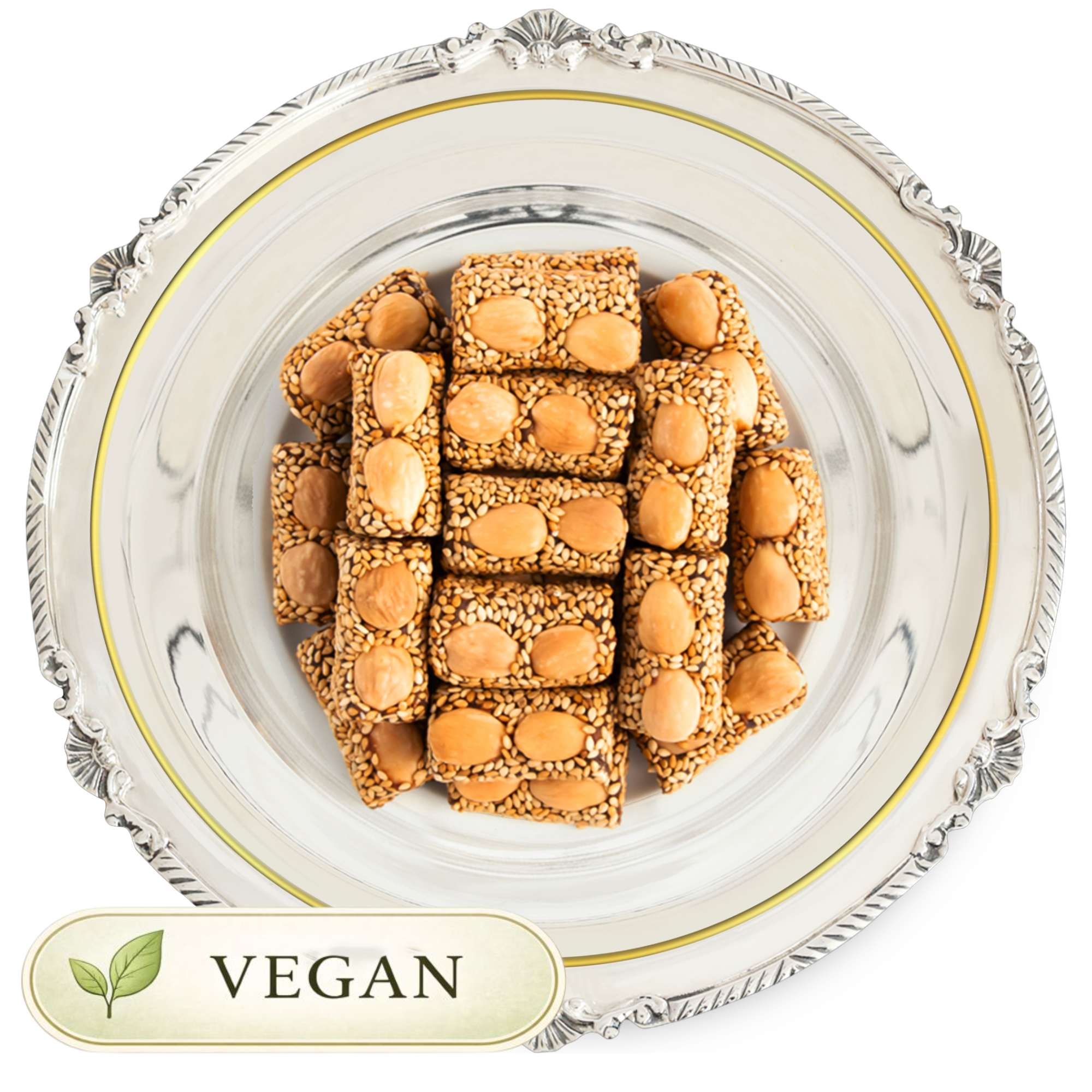 Laklouka – Tunisian Pistachio & Sesame Halva 400g