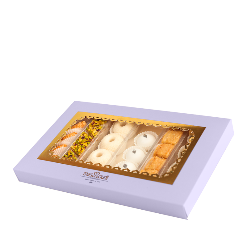 Large Saveurs d’Antan Tunisian pastry gift box 410g