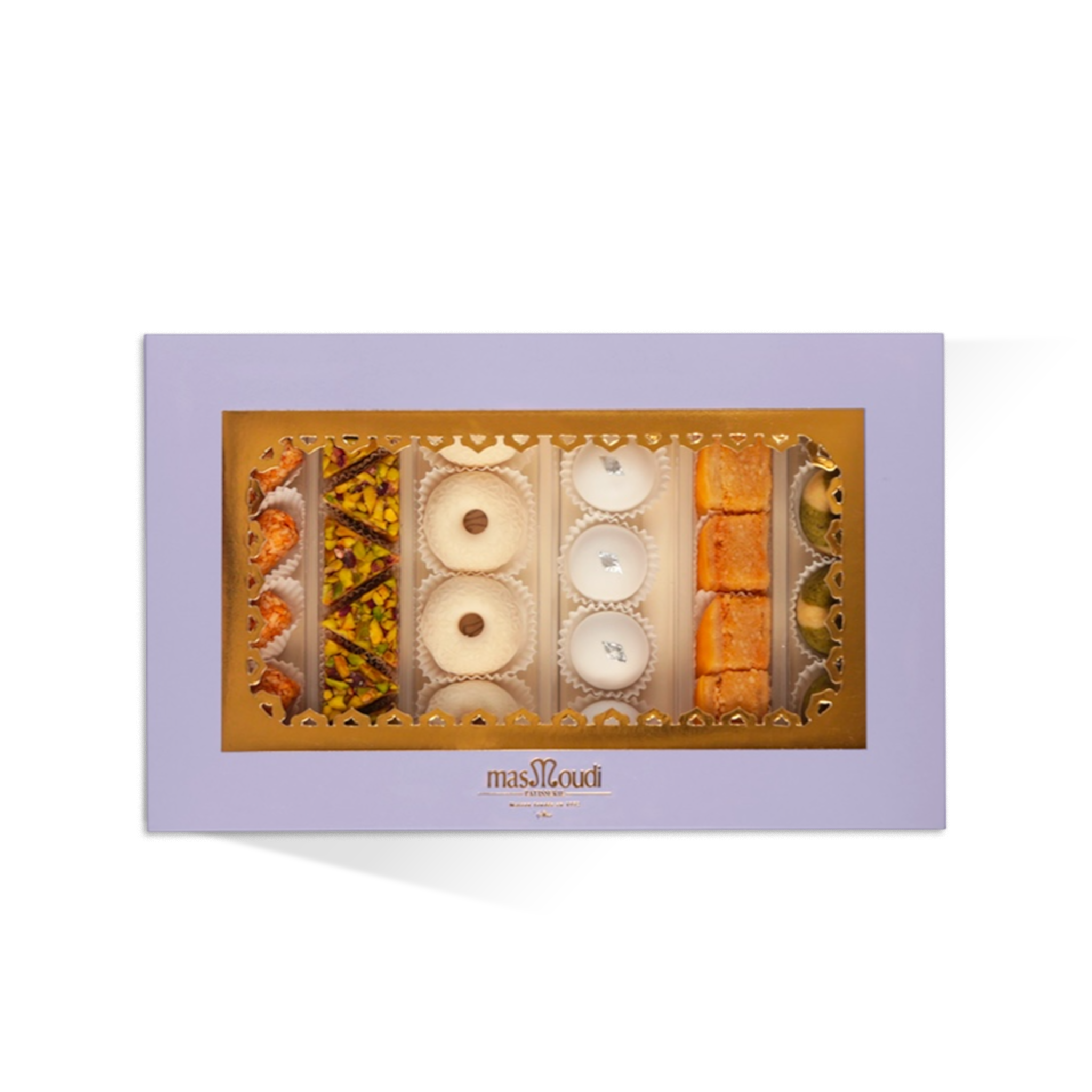 Flavors of Yesteryear Tasting Box – Tunisian Pastries, 29 Pieces