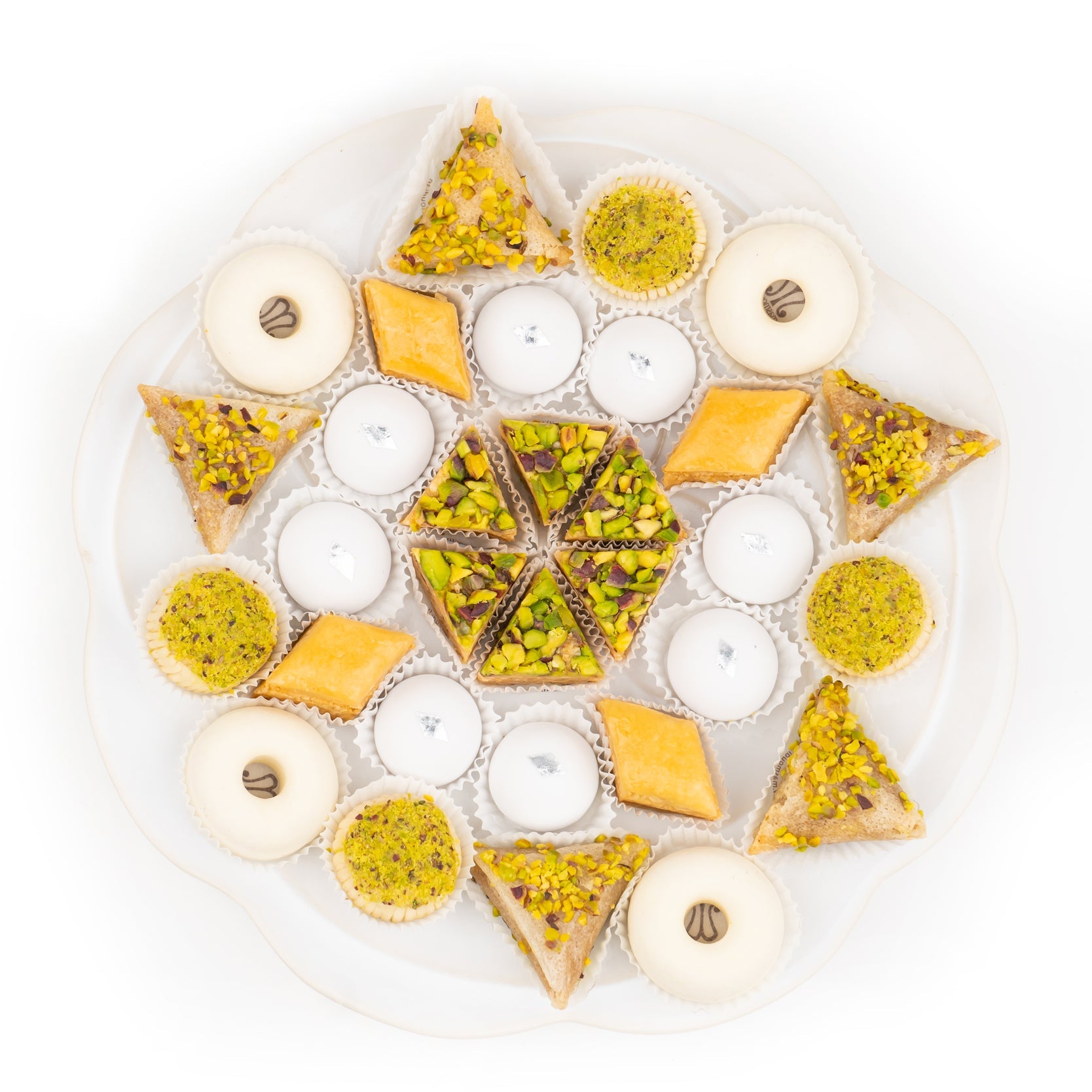 Sidi Bou Saïd Tunisian pastry gift box inspired by blue-and-white village 480g