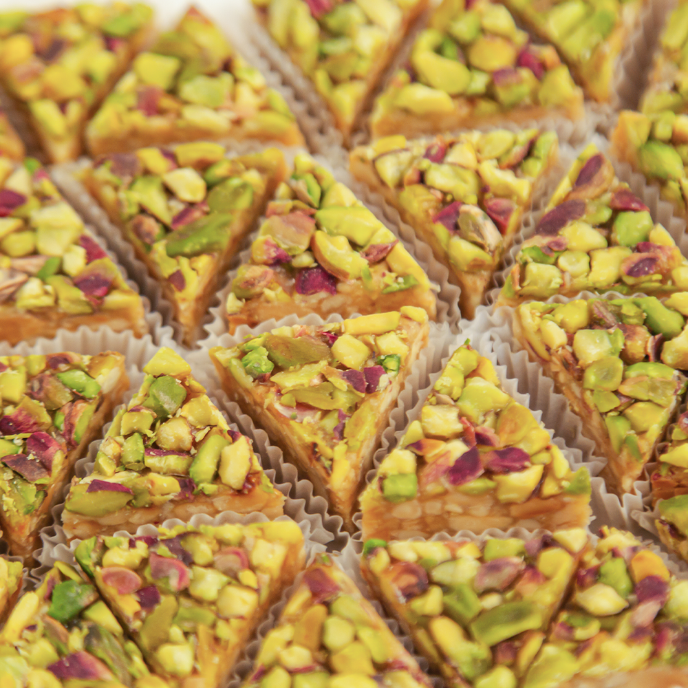 Bjawia Tunisian pistachio and almond nut dessert 400g