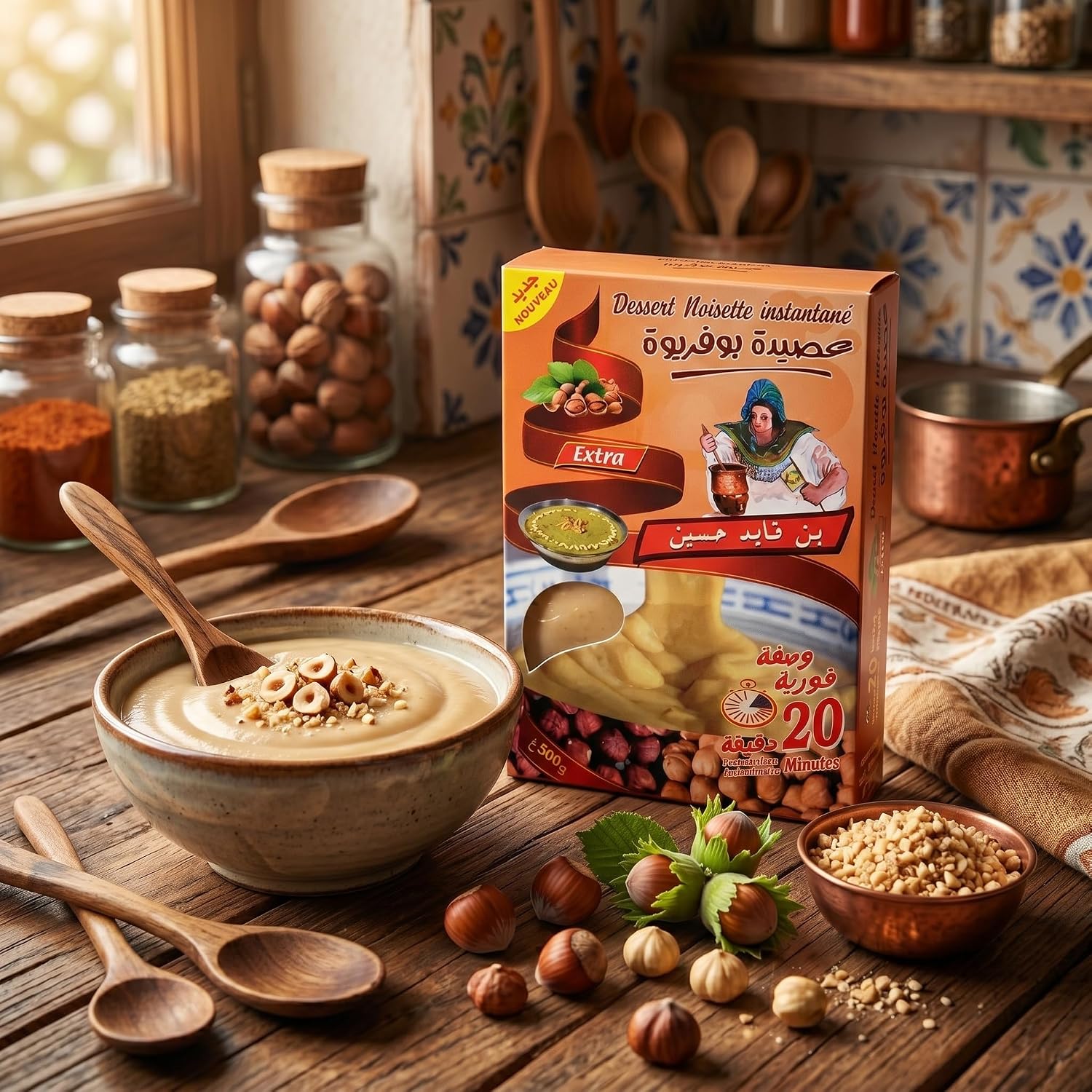 Ben Gaid Hassine Assida Zgougou Noisette (500g)