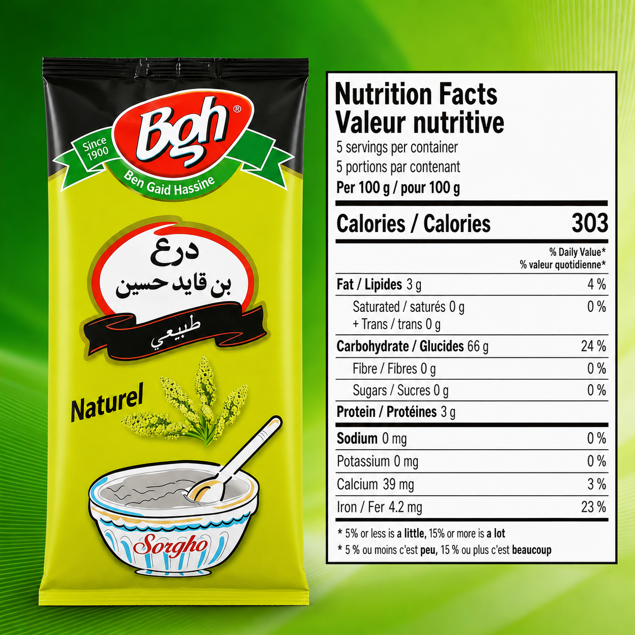 Ben Gaid Hassine Droo Natural (2 x 500g)