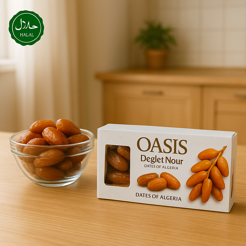 Dattes Deglet Noor Premium – Authentiques , Saveur Exquise 200gr