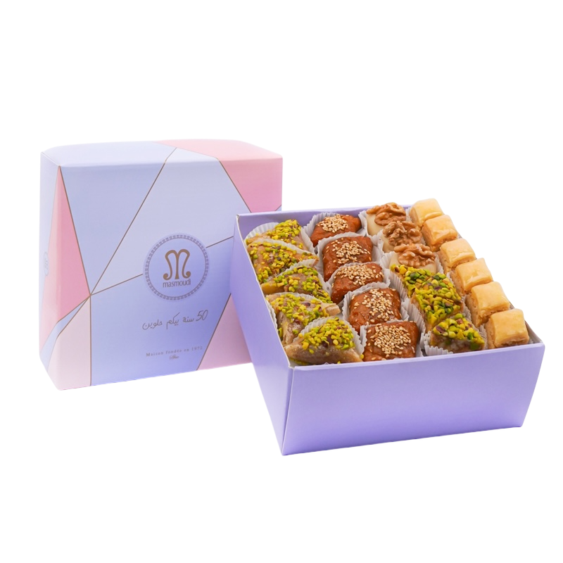 Vegan Tunisian pastry assortment box 500g