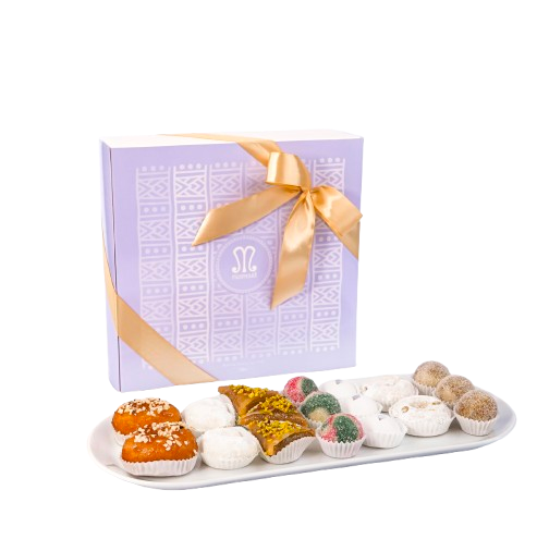 Discovery box of assorted Tunisian cakes and pastries