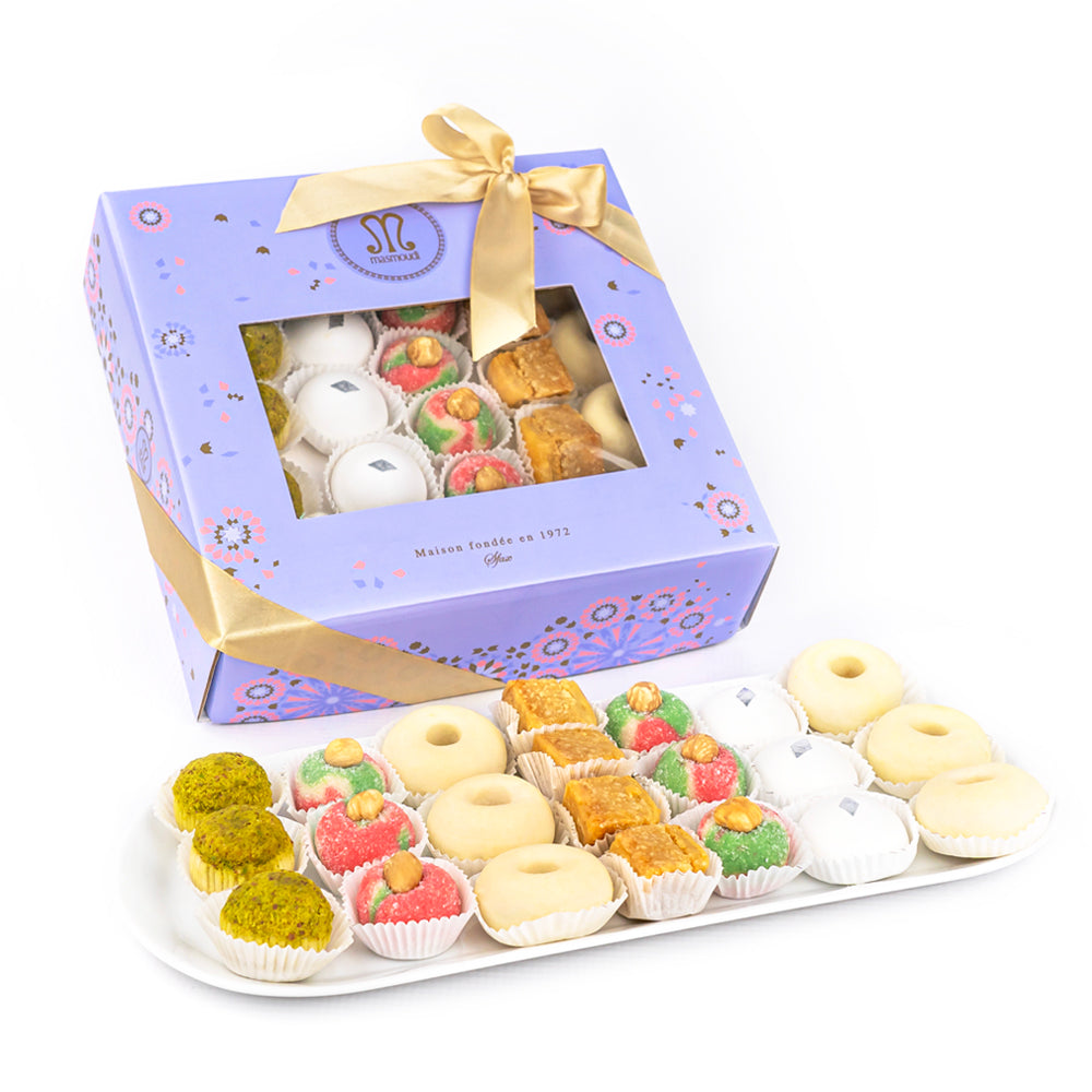 Assorted Almond Tunisian Pastry Gift Box 1kg