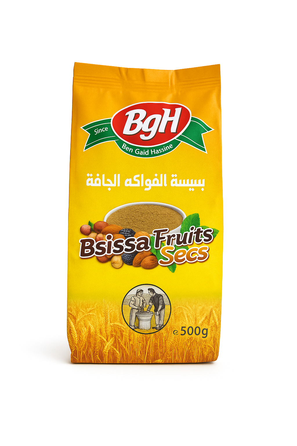 Bsissa aux Fruits Secs Tunisienne 500g | Tunisian Dry Fruits Bsissa 500g