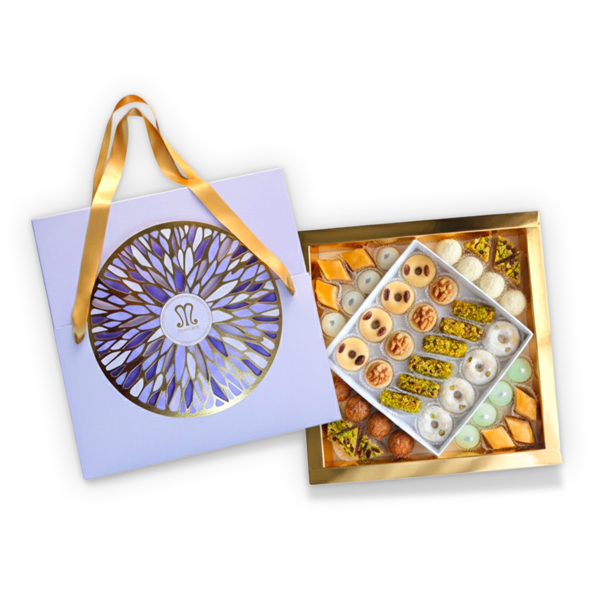 Évasion Gift Box – Tunisian Pastry Assortment, 46 Pc