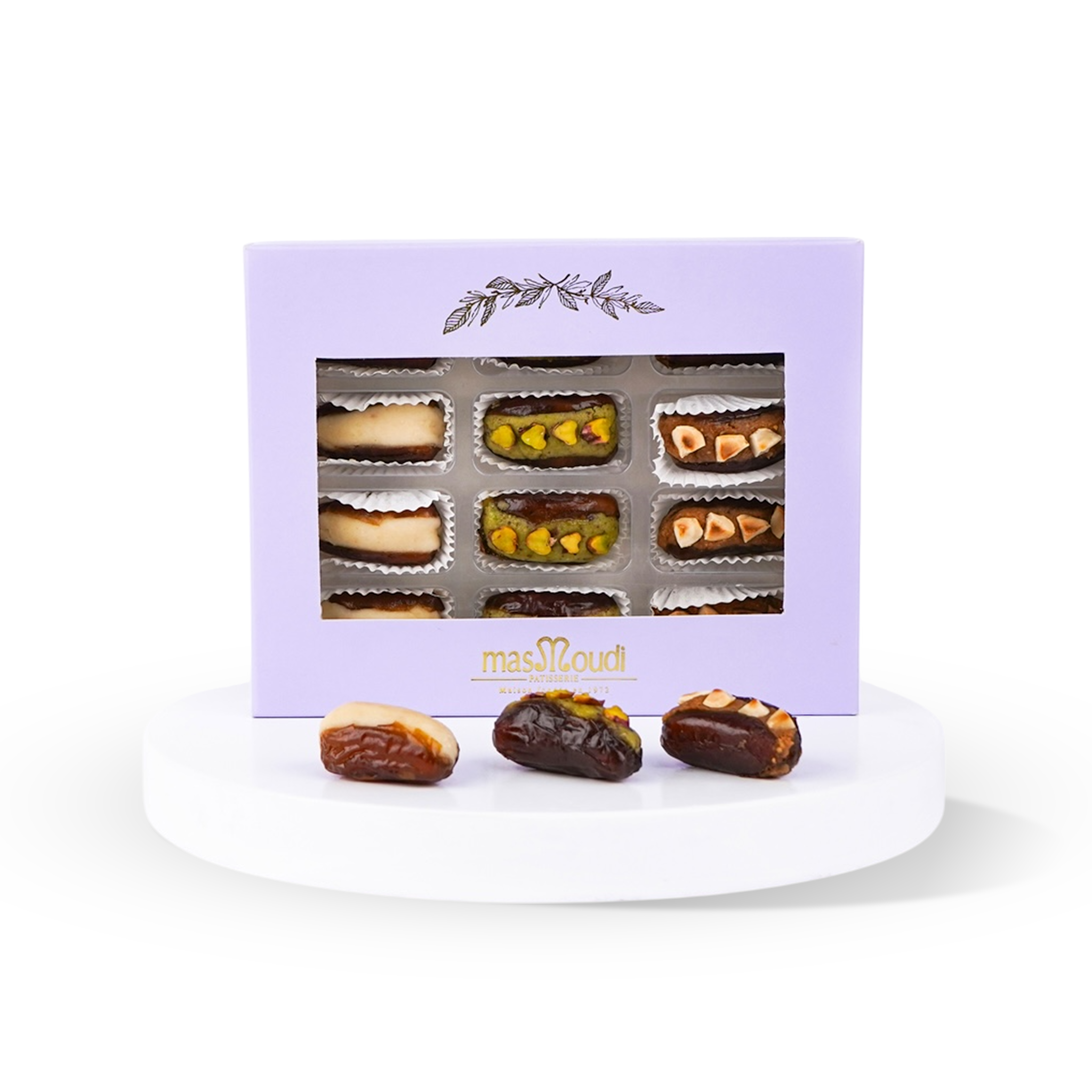 Secret Tunisien Gift Box – Stuffed Dates & Pastries 190g