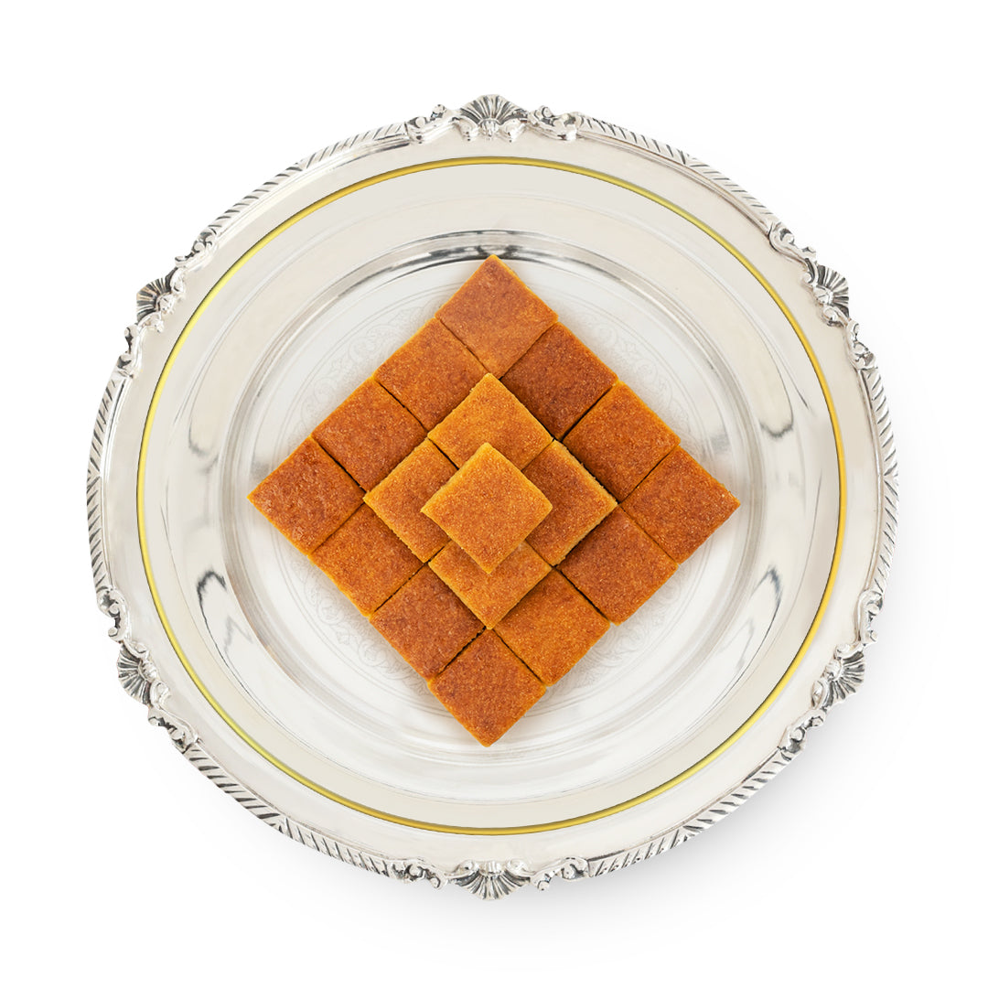 Basbousa Hersa Tunisian semolina syrup cake 400g