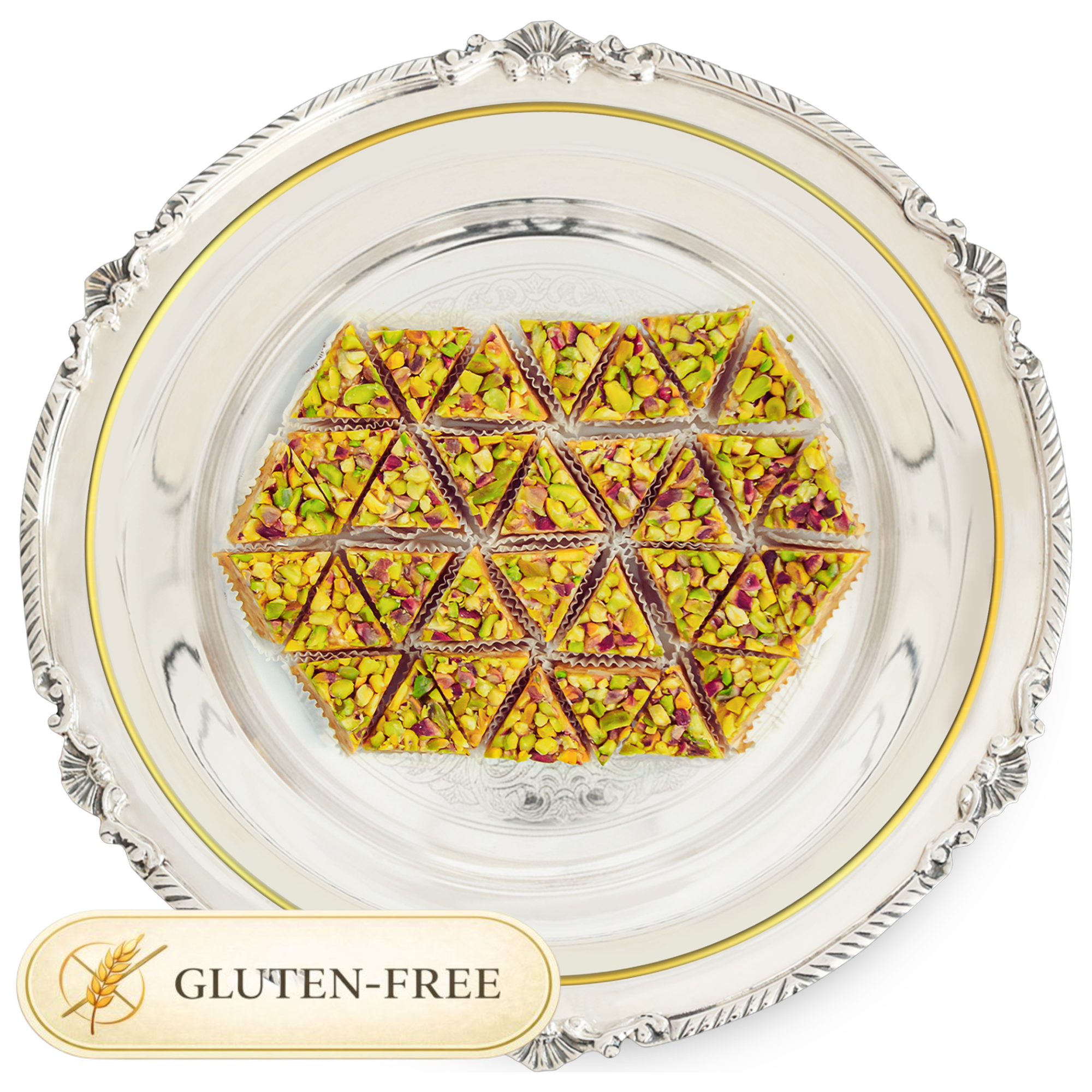 Bjawia – Tunisian Pistachio &amp; Almond Dessert 400g