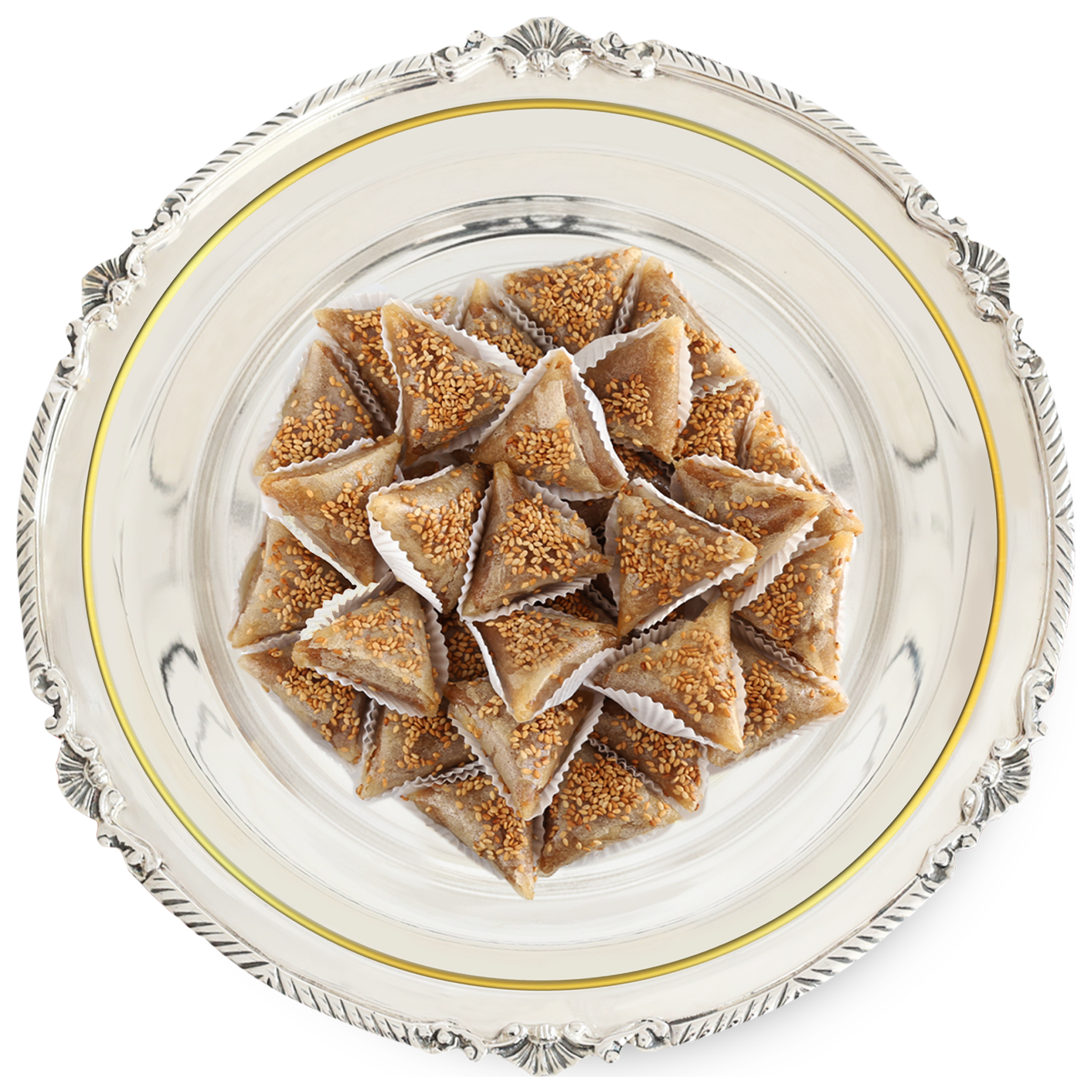Samsa Sesame & Hazelnut – Tunisian Nut Pastries 400g