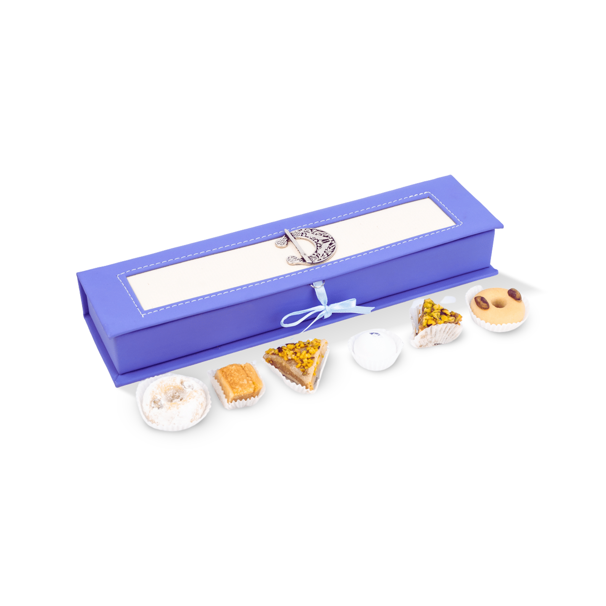 Etui violette 6 pieces